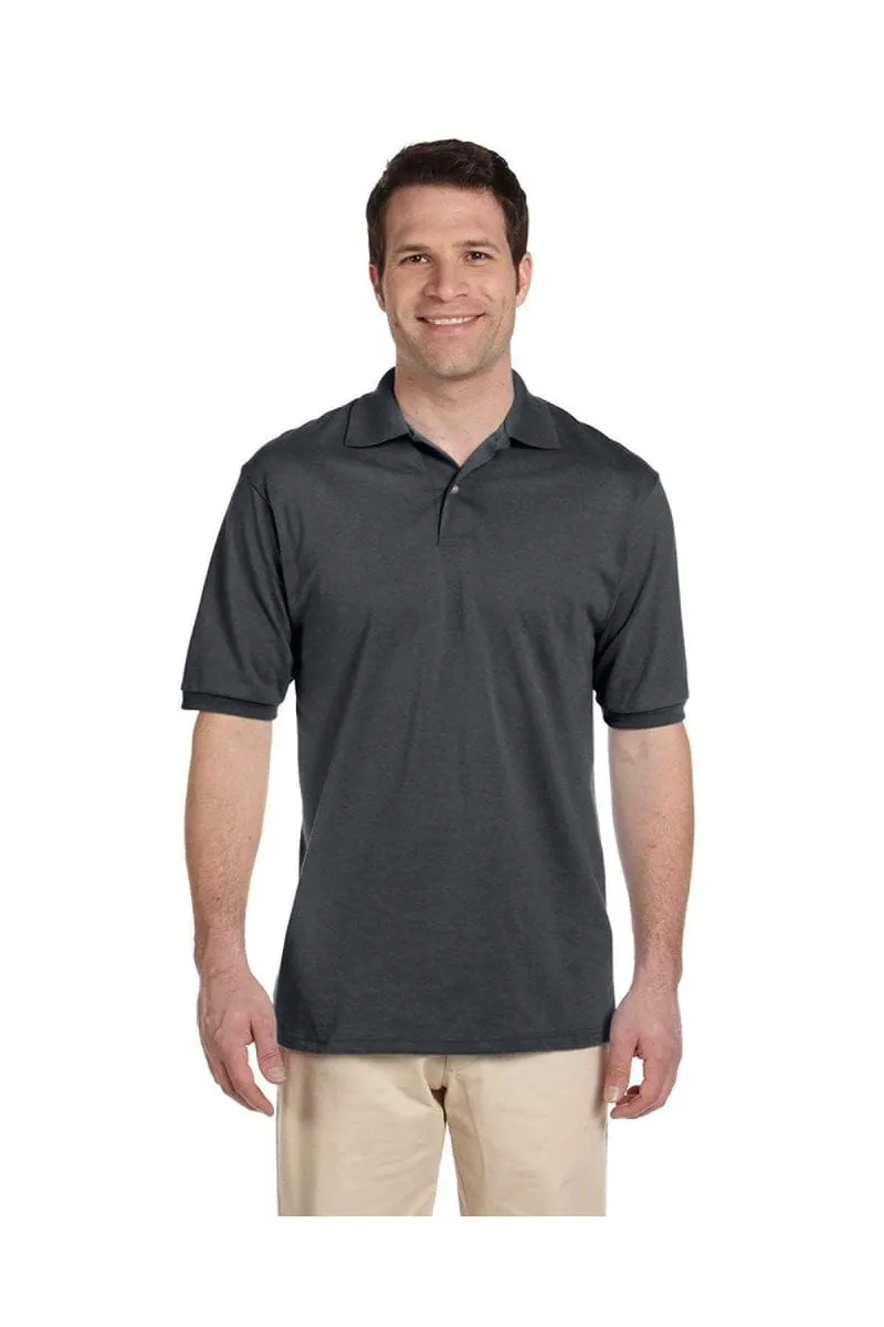 Jerzees 437: Adult 5.6 oz. SpotShield(tm) Jersey Polo, Traditional Colors