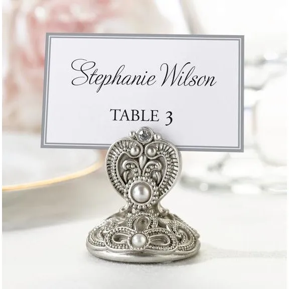 Jeweled Place Card Holders (Set of 4)