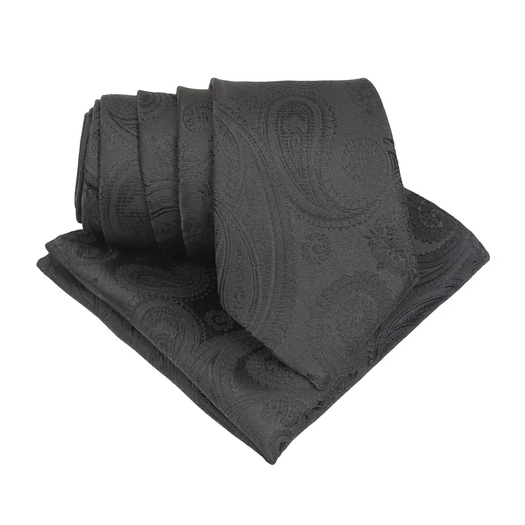 Kavove Elegant Black Paisley Gift Box For Men