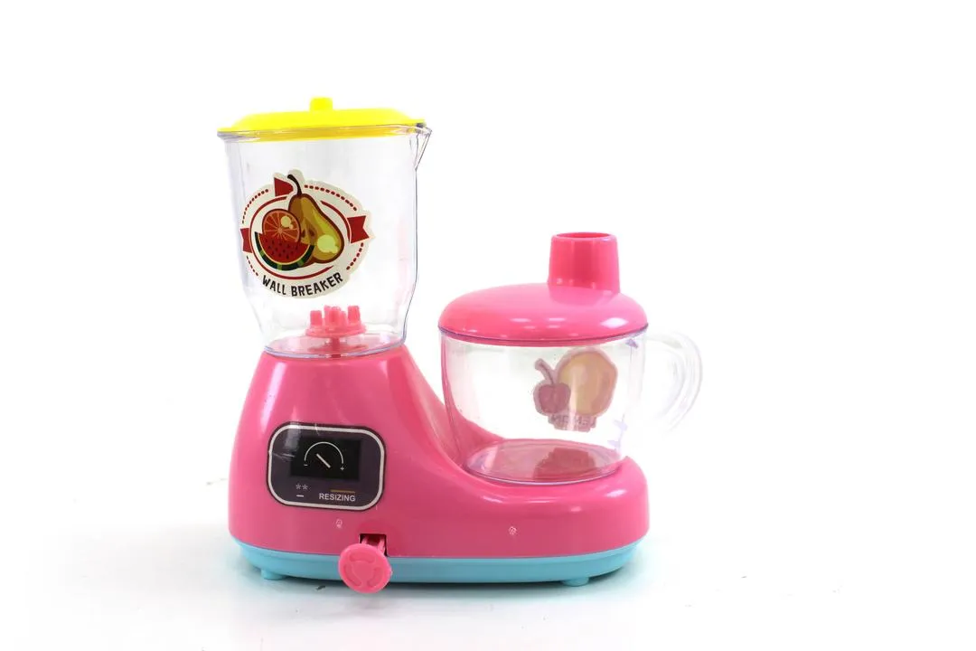 Kids Blender Toys Realistic Fruit Blender Juicer Kitchen Appliances Toy