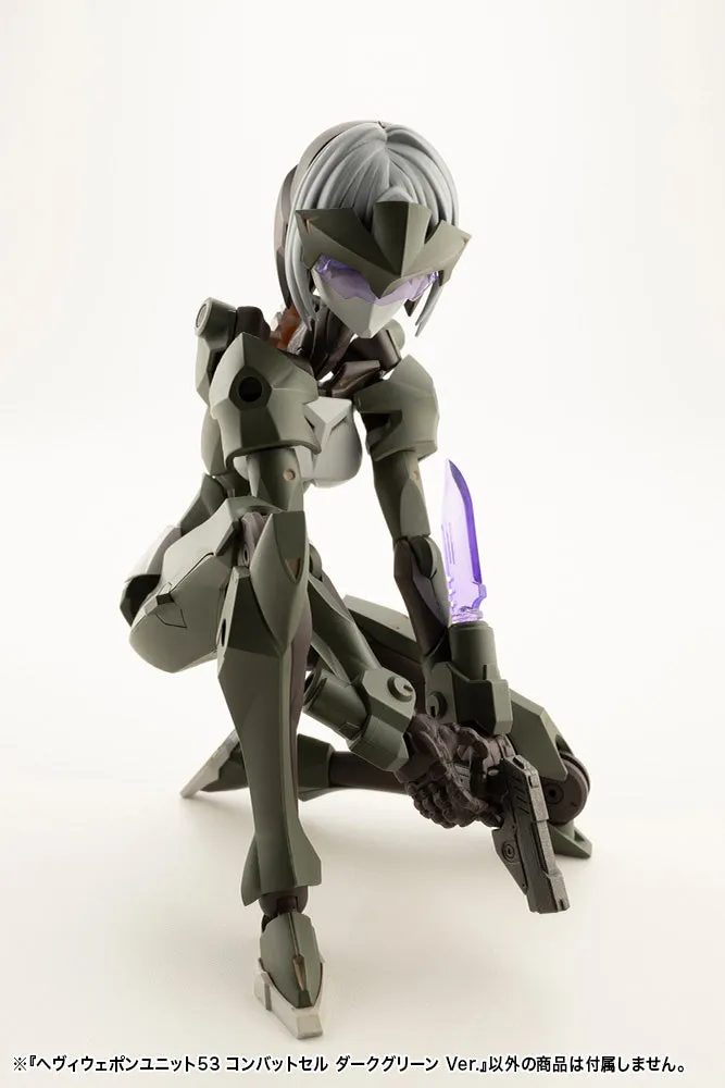 Kotobukiya - MSG53 - Heavy Weapon Unit - Combat Cell (Dark Green Ver.)