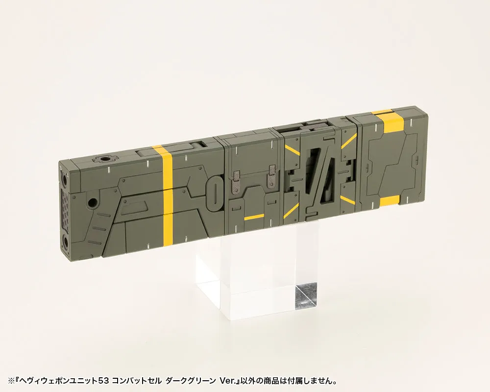 Kotobukiya - MSG53 - Heavy Weapon Unit - Combat Cell (Dark Green Ver.)