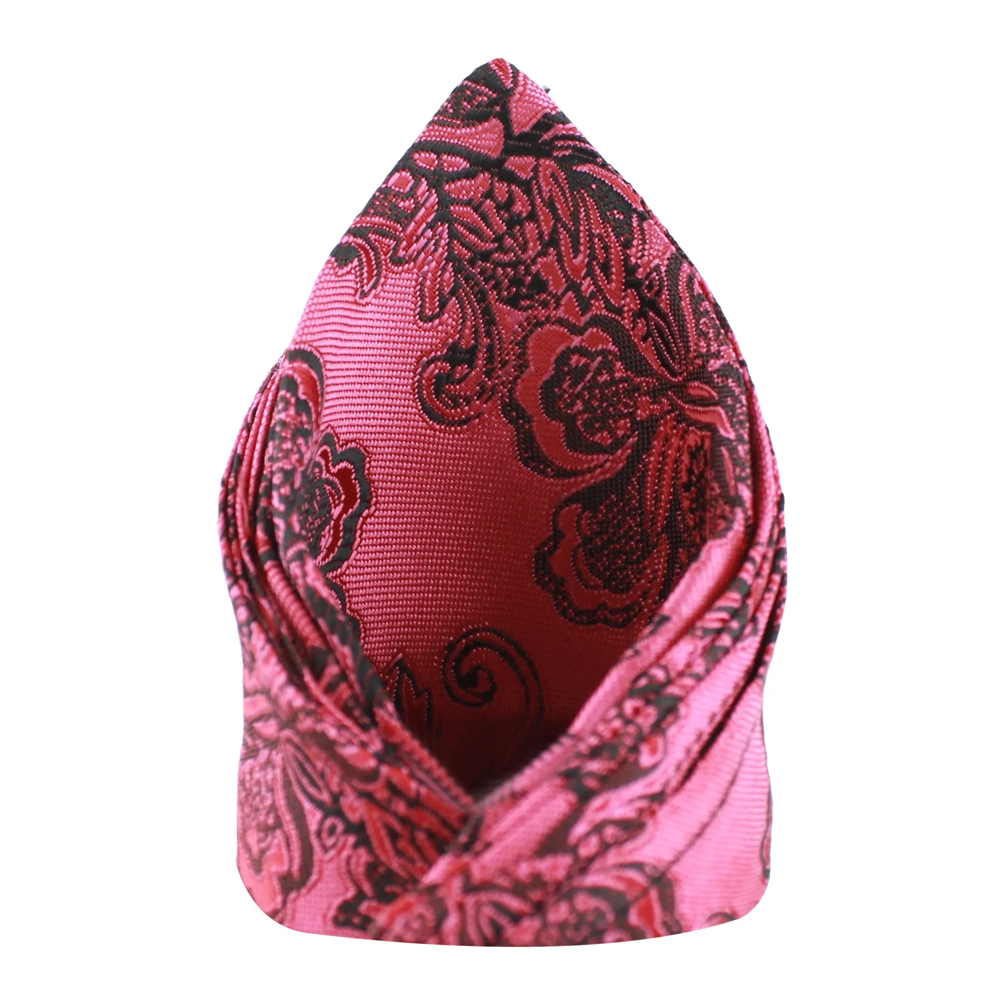 Kovove The Blooming Floral Pink Pocket Square