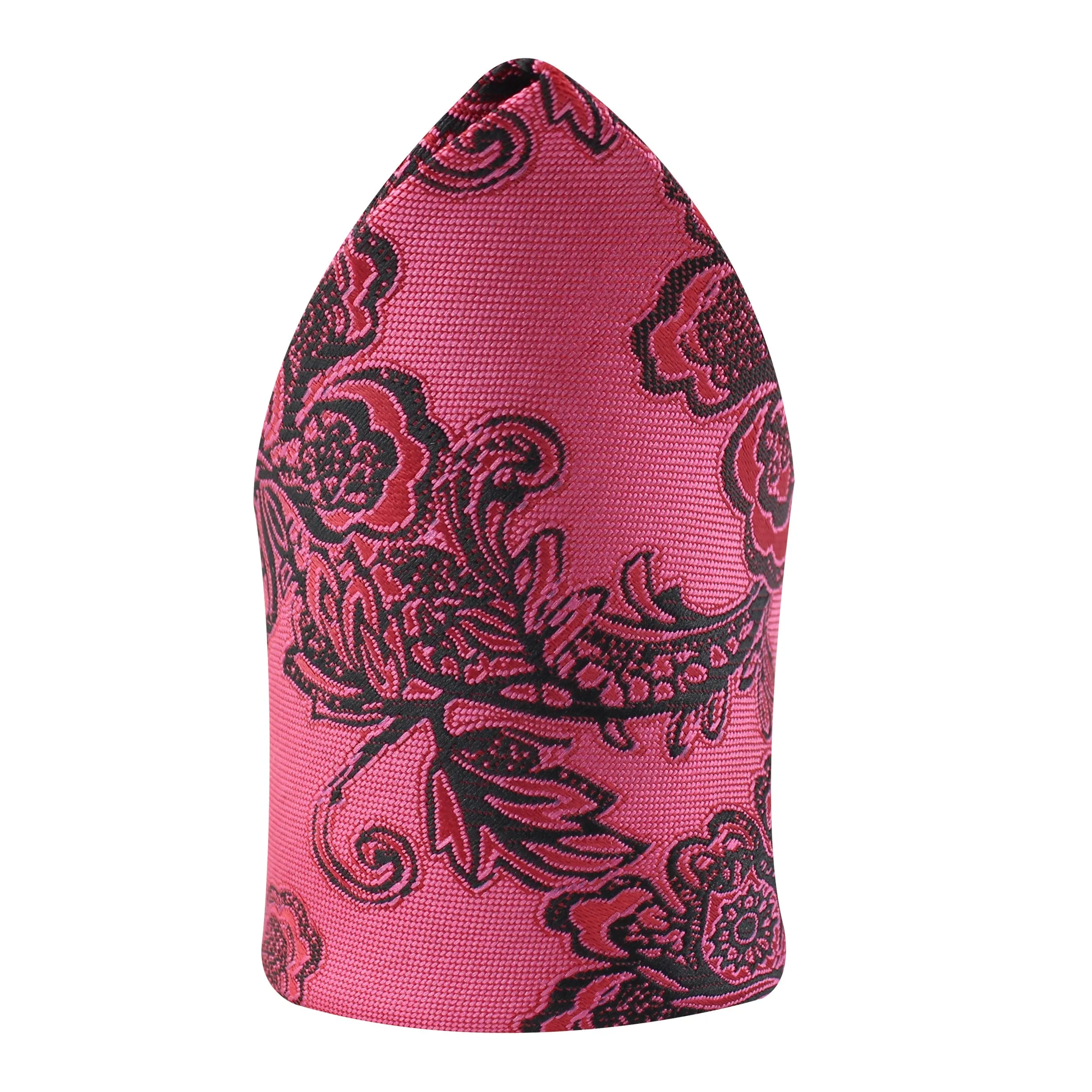 Kovove The Blooming Floral Pink Pocket Square