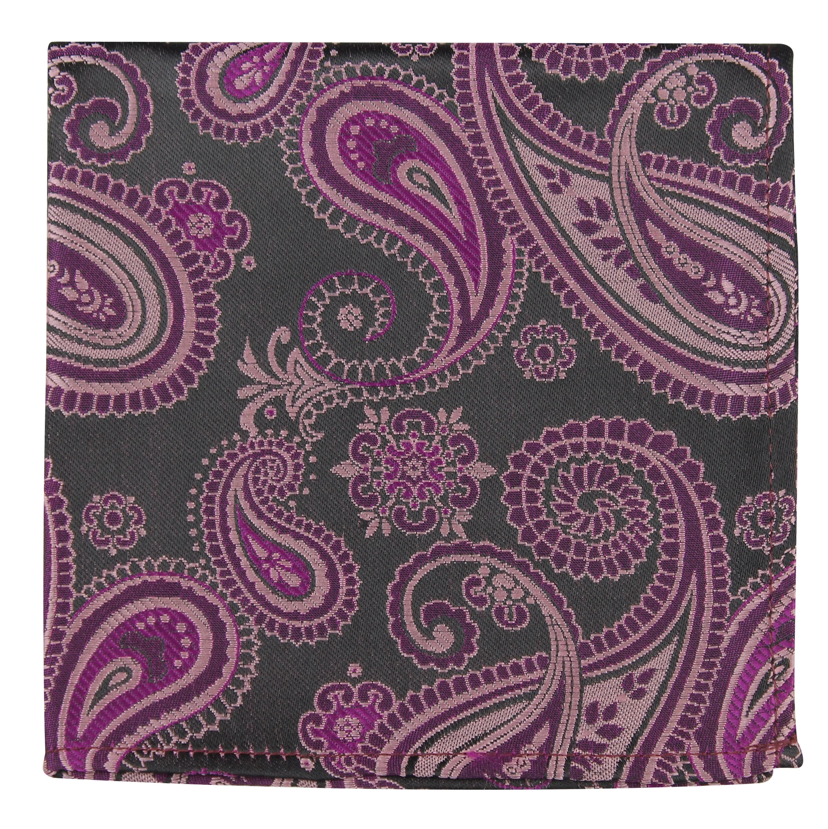 Kovove The Royal Paisley Pink Pocket Square