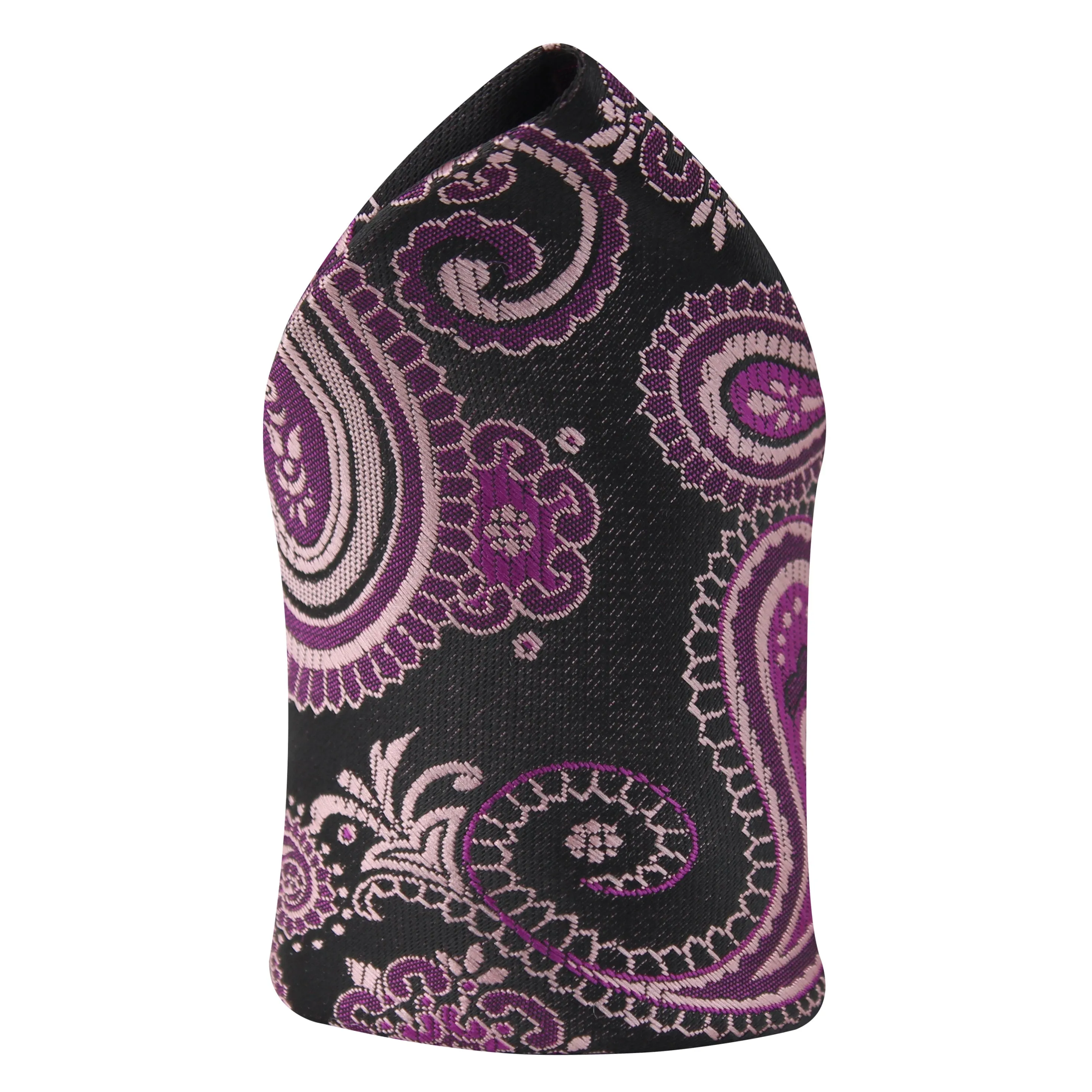 Kovove The Royal Paisley Pink Pocket Square