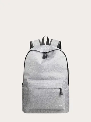 Large Capacity Pocket Front Backpack