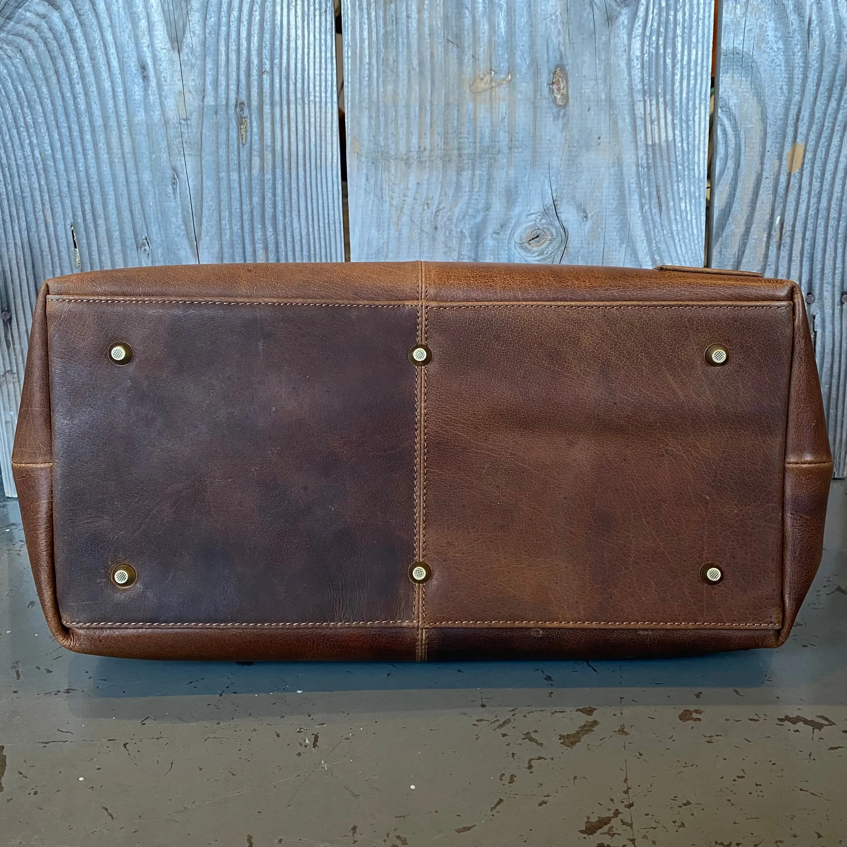 Large Vintage Gladstone / Doctors Bag