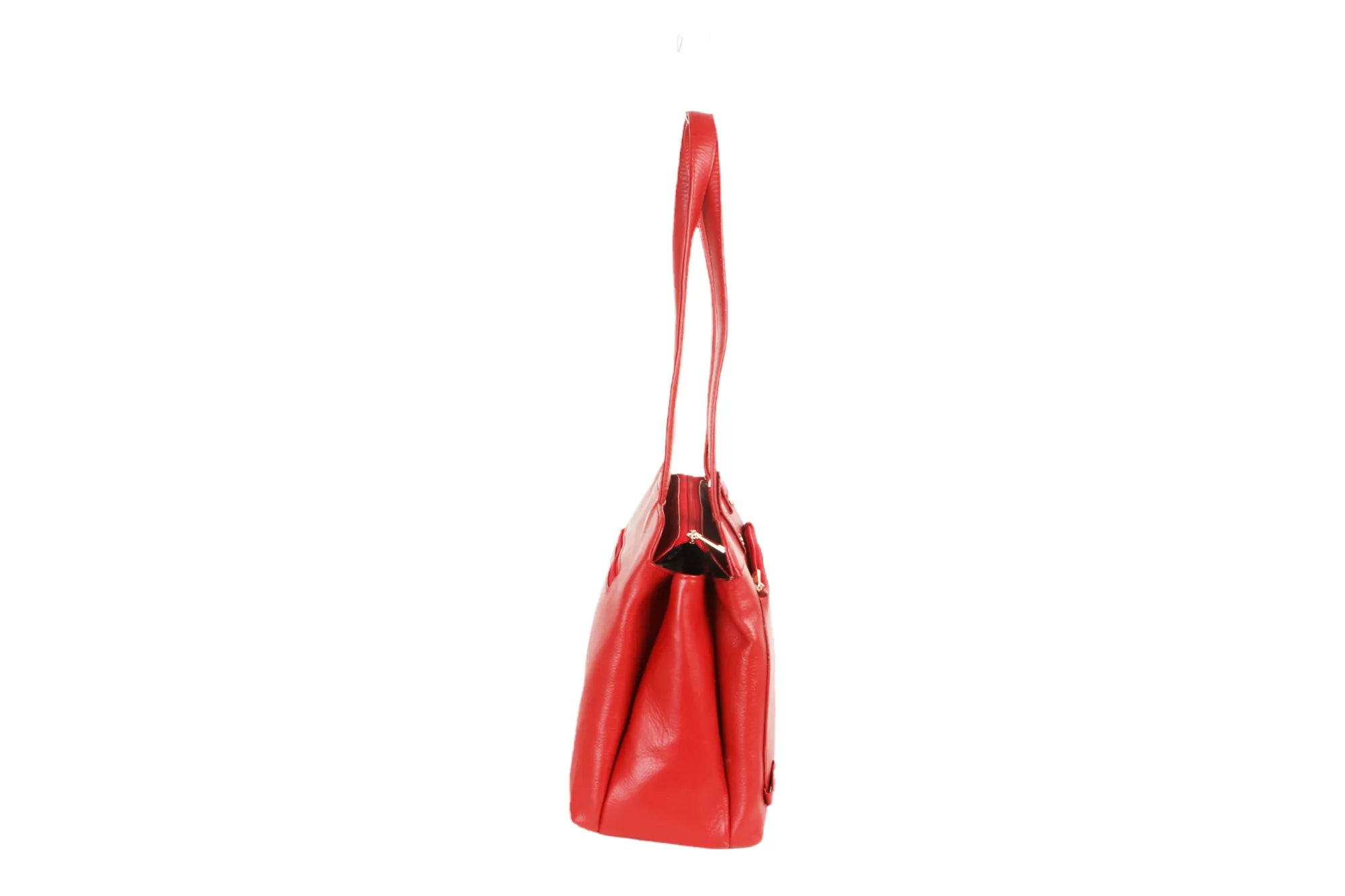 LEATHER HAND BAG 43811 (RED)