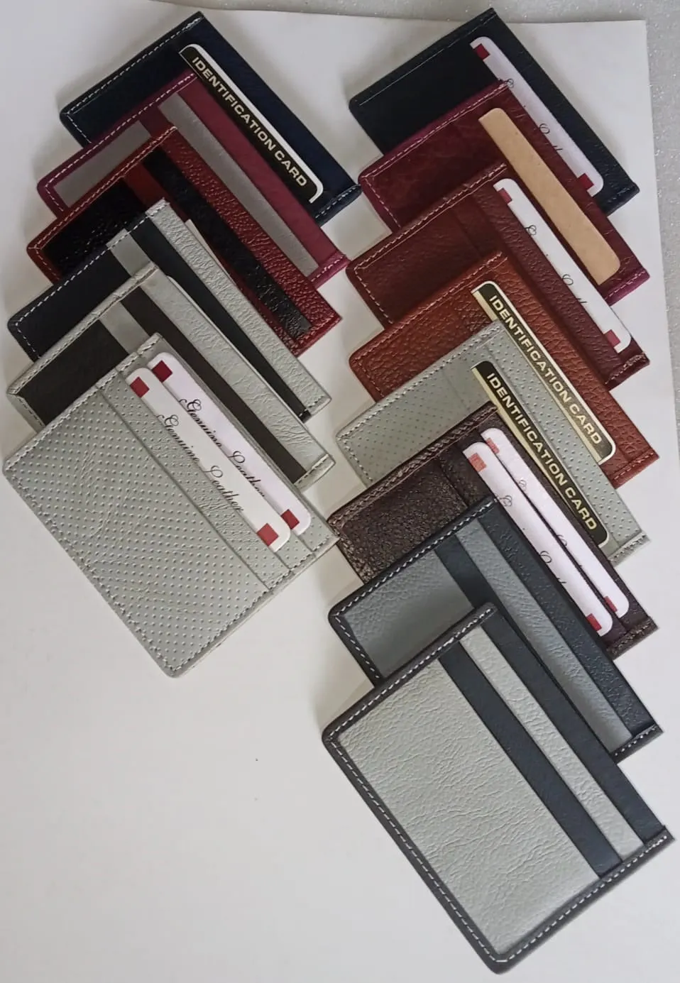 Leather Multi-Purpose Card Holder - Conveniently Store Your Cards and Cash in Style