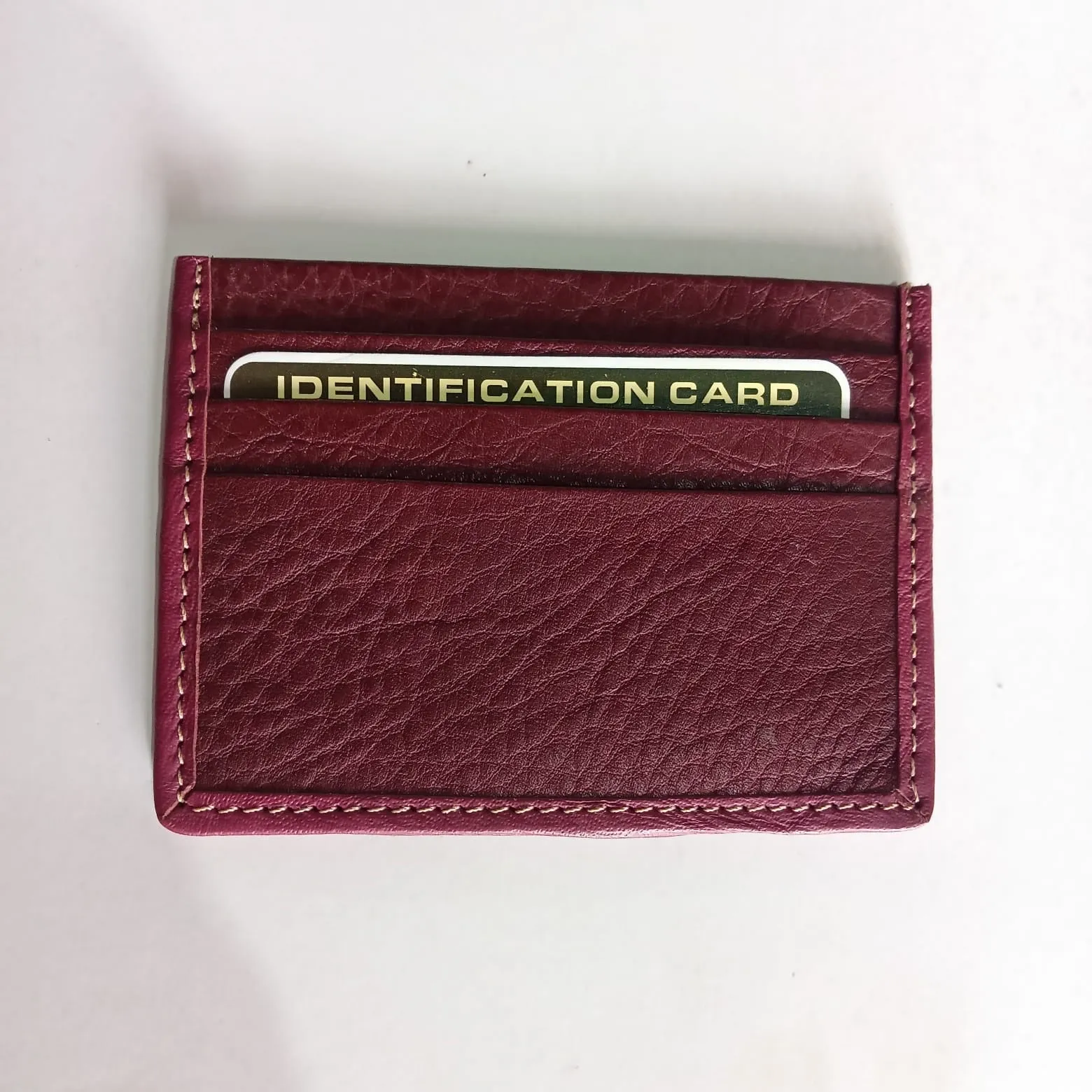 Leather Multi-Purpose Card Holder - Conveniently Store Your Cards and Cash in Style