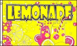 Lemonade Polyester Flag Banner Sign