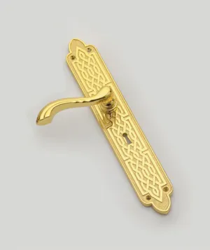 Lever On Lattice Plate (Gold Plated)