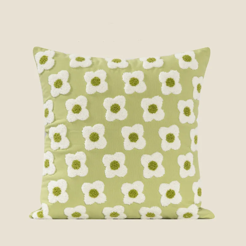 Light Green Throw Pillow