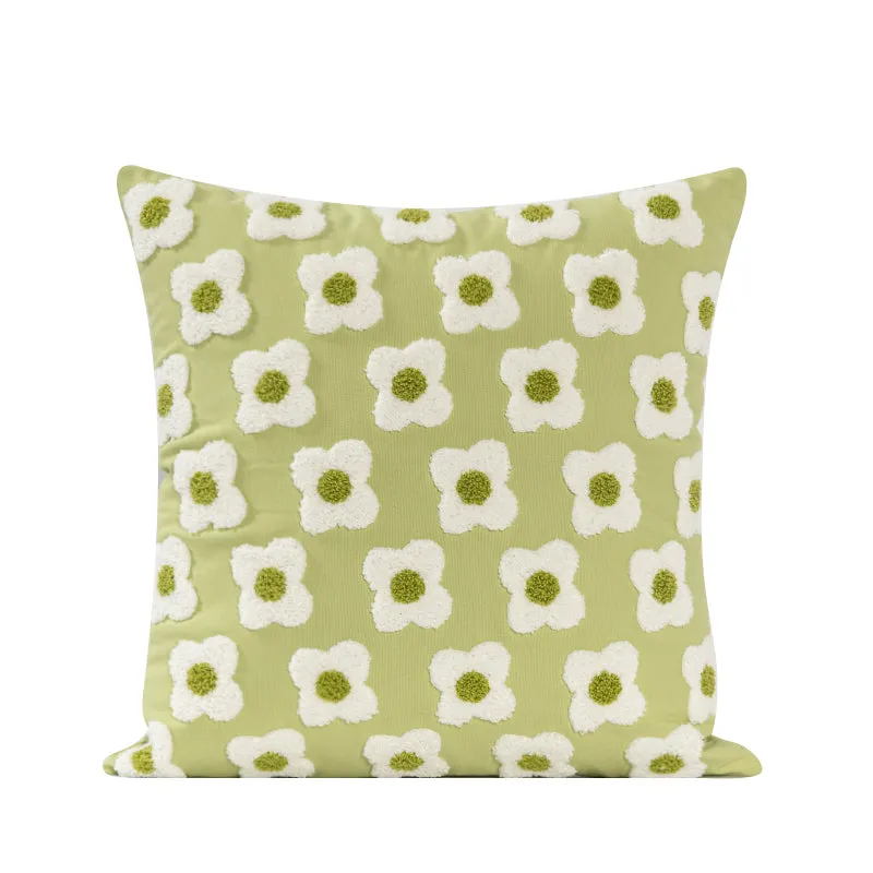 Light Green Throw Pillow