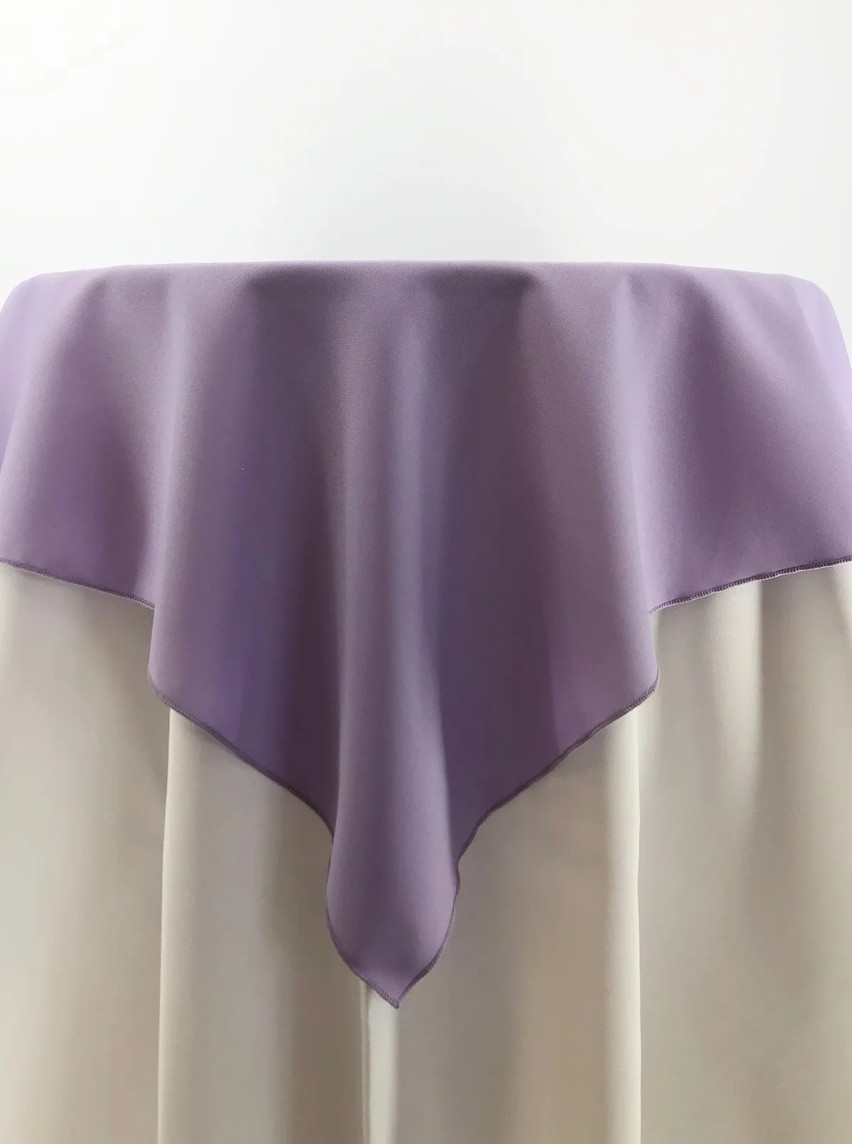 Lilac Polyester Tablecloth