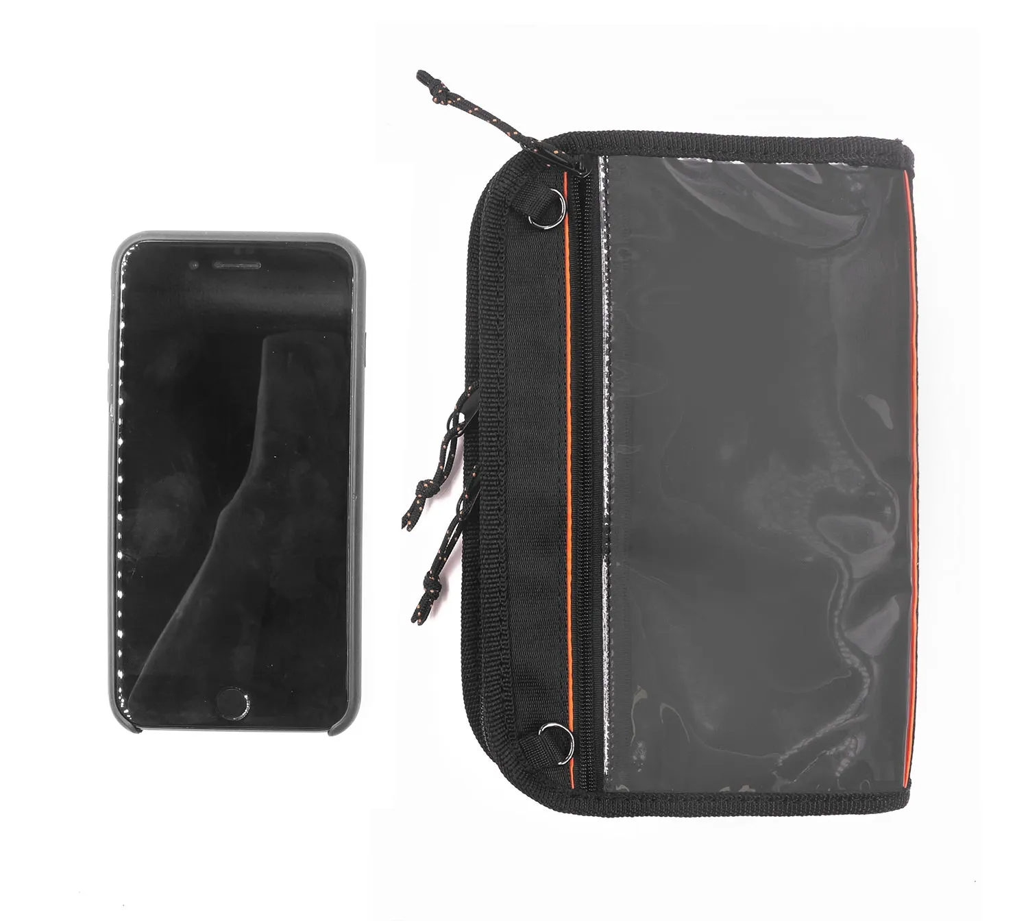 <A 000a001m05> Fungolia Gen2 Passport Holder <B>Regular Size</B> (Black/Orange)