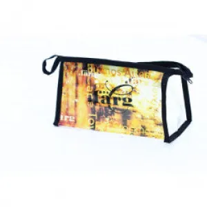 Makeup accessories - Transparent Makeup Bag Yellow