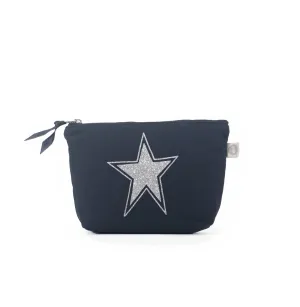 Makeup Bag: Navy