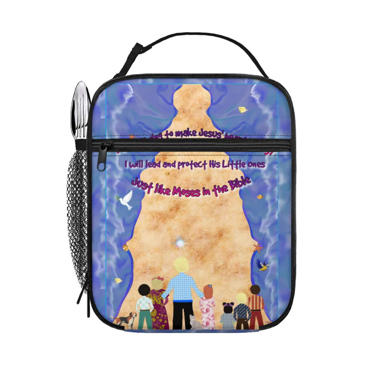 Making Jesus Merry Like Moses 3-Piece Backpack