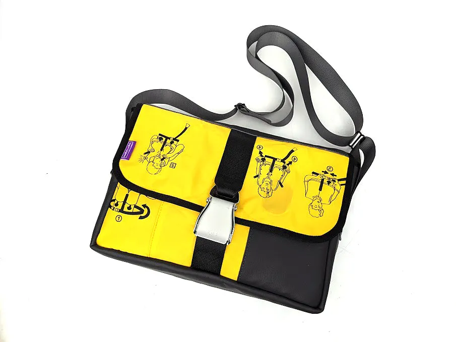 Mariclaro Laptop / Messenger Bag - Aircraft Life Jacket