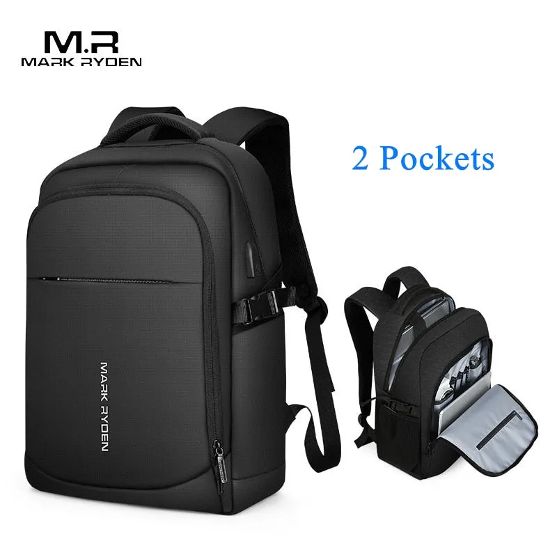 Mark Ryden MR-9191DY Multi-layer Pockets 15.6-inch Laptop Computer Backpack Waterproof