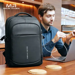 Mark Ryden MR-9191DY Multi-layer Pockets 15.6-inch Laptop Computer Backpack Waterproof