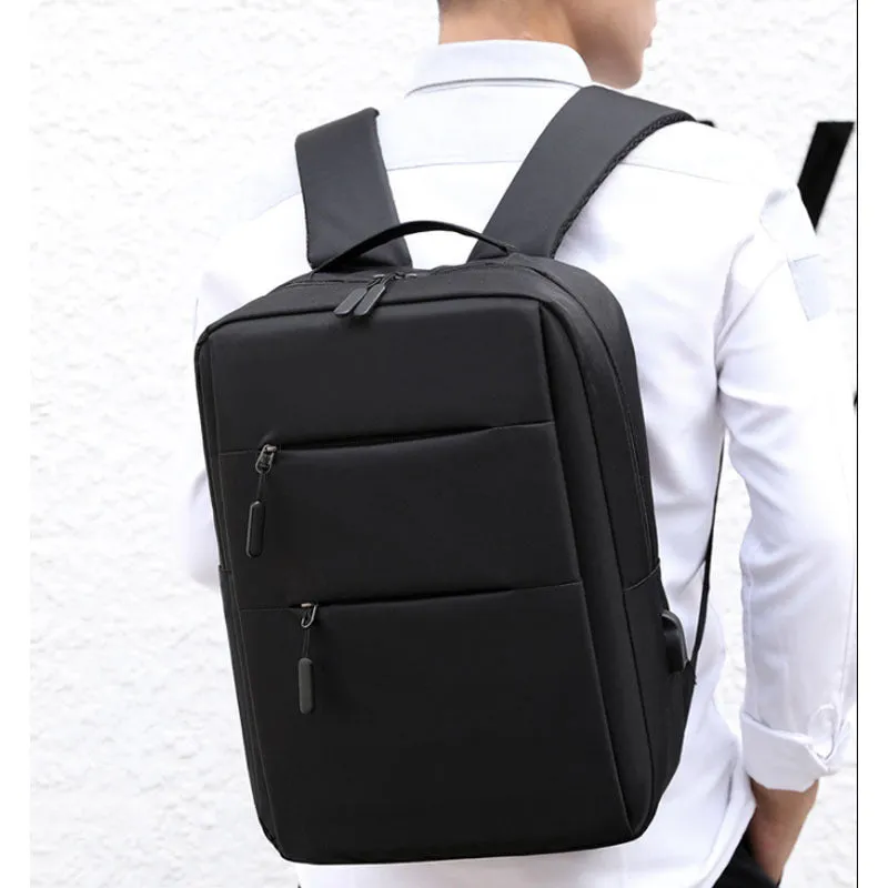 Men's Backpack New Simple Large Capacity Business Computer Backpack Outdoor Travel Fashion Casual Student Schoolbag