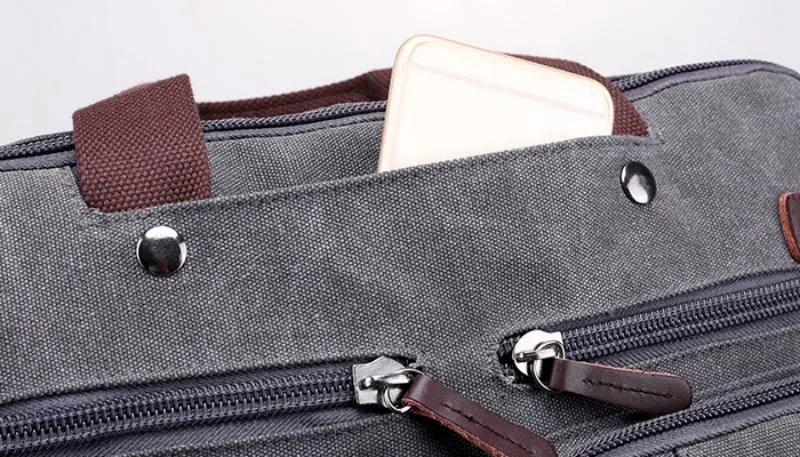 Men's Casual Canvas Travel Bag