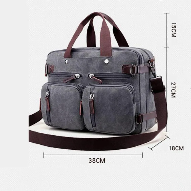 Men's Casual Canvas Travel Bag