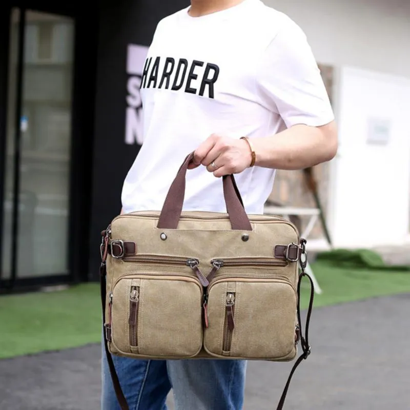 Men's Casual Canvas Travel Bag