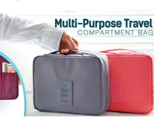 Multi-Purpose Travel Compartment Bag