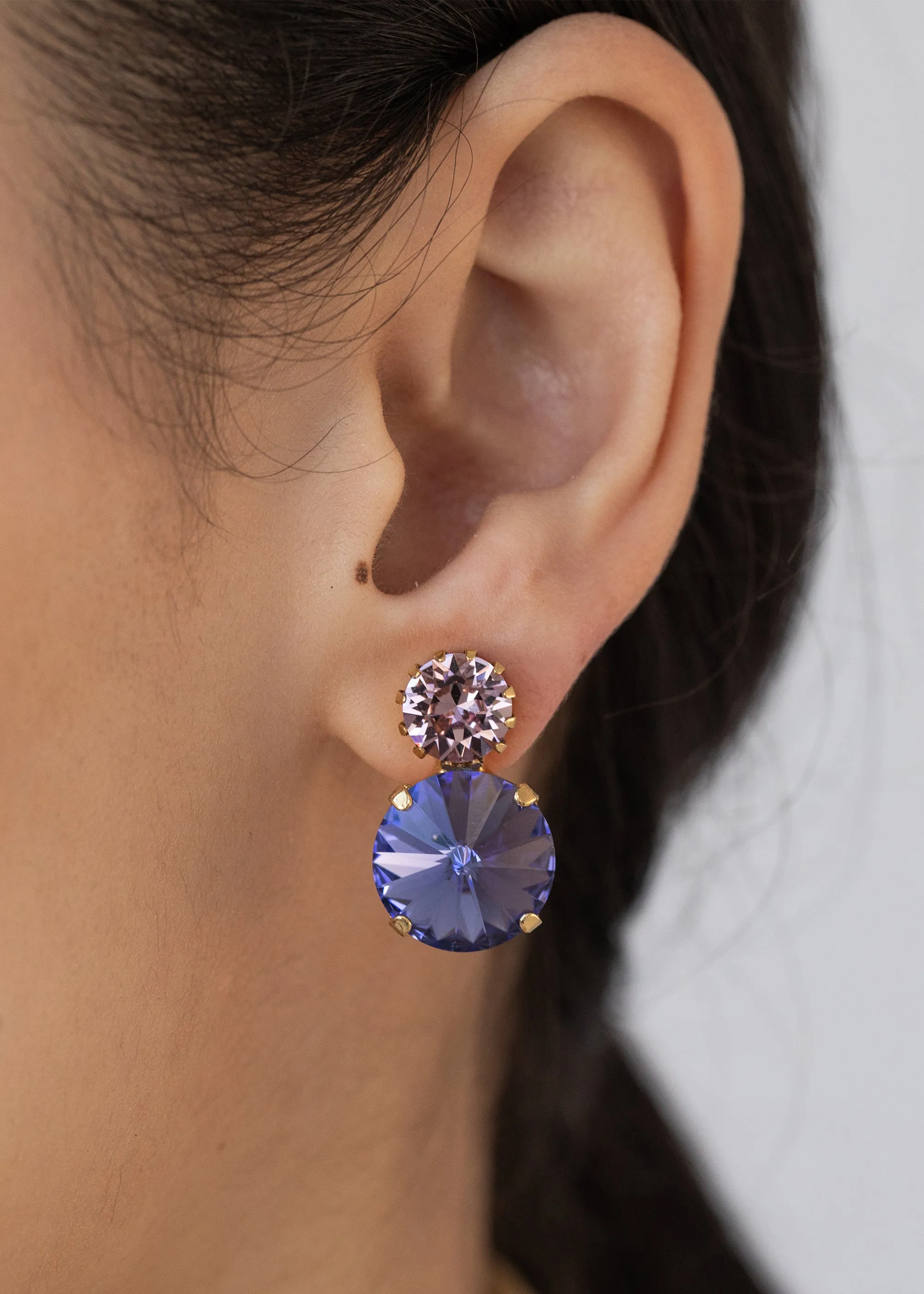 Myrla Earrings -- Tanzanite