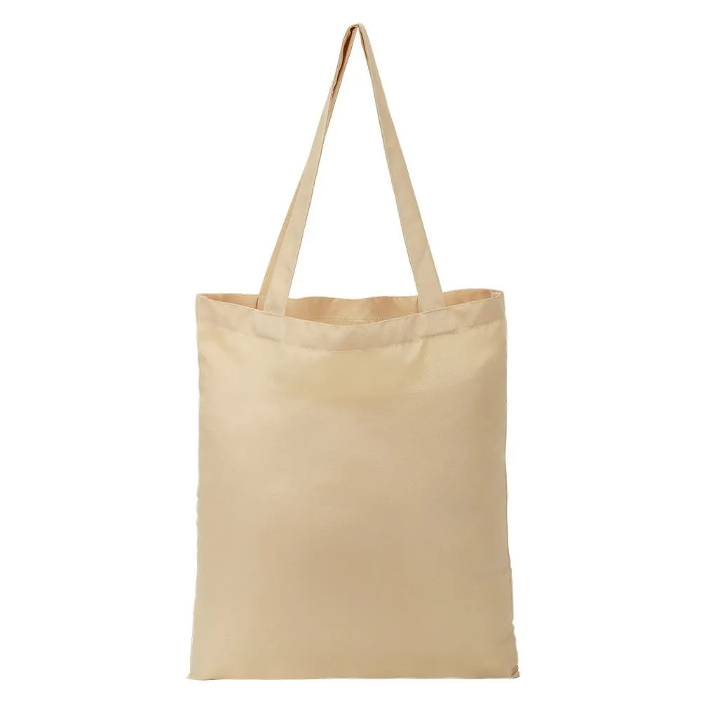 Natural Polyester Tote Bag - 38cm x 42cm