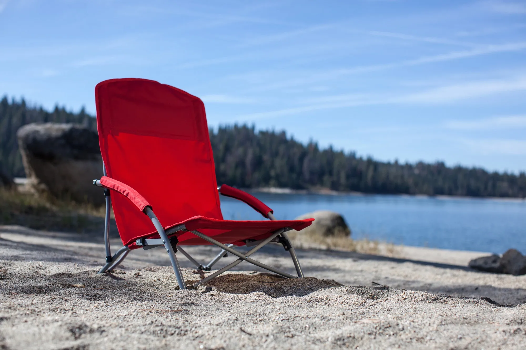 NC State Wolfpack - Tranquility Beach Chair with Carry Bag