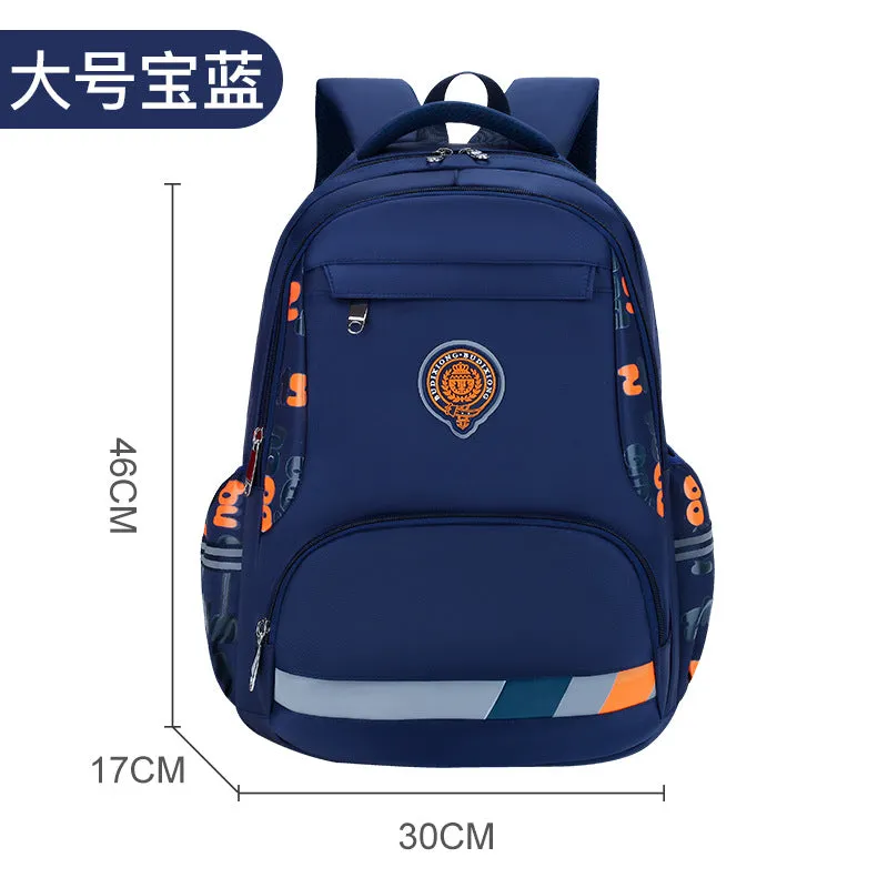 New Elementary and Middle School Student Schoolbags Men's Korean-Style Large Capacity Backpack for Children and Boys in Grade 1-3-6 One Piece Dropshipping 5