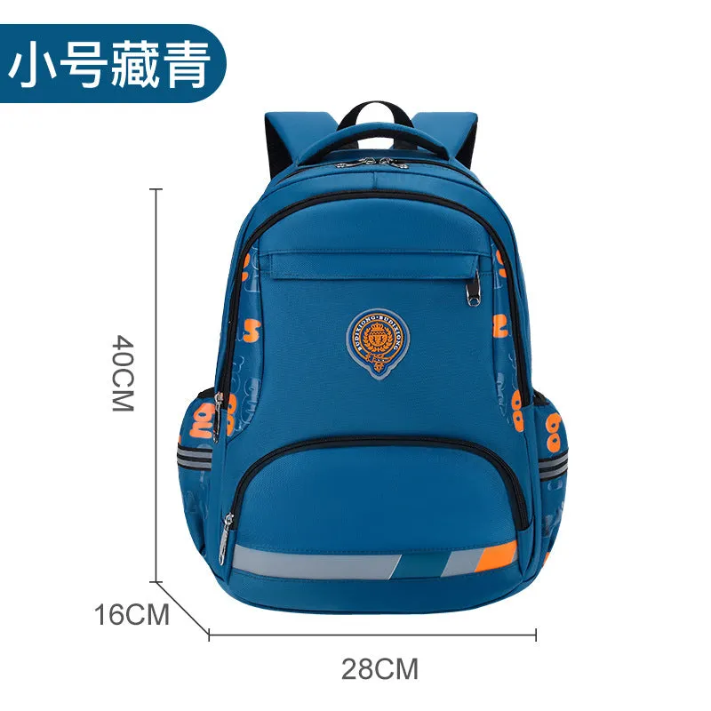 New Elementary and Middle School Student Schoolbags Men's Korean-Style Large Capacity Backpack for Children and Boys in Grade 1-3-6 One Piece Dropshipping 5