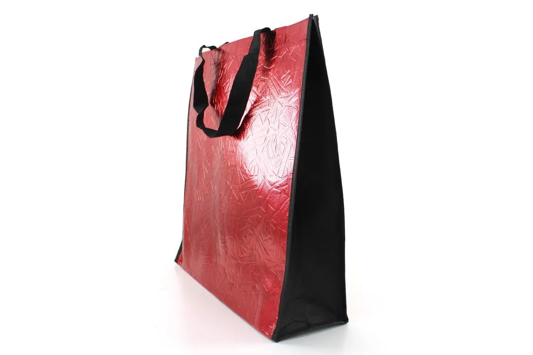 Non Woven Fabric Bag Elegance for Stylish Carrying - 34.5 x 12 x 38cm, Bold Red