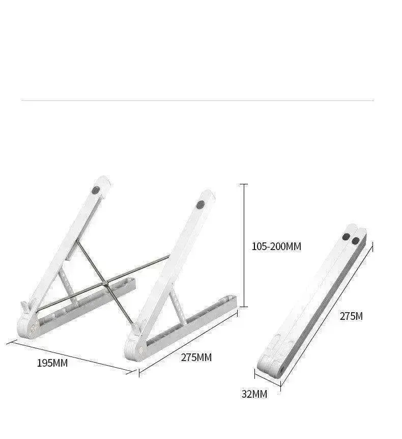 Notebook stand desktop cooling folding portable bracket