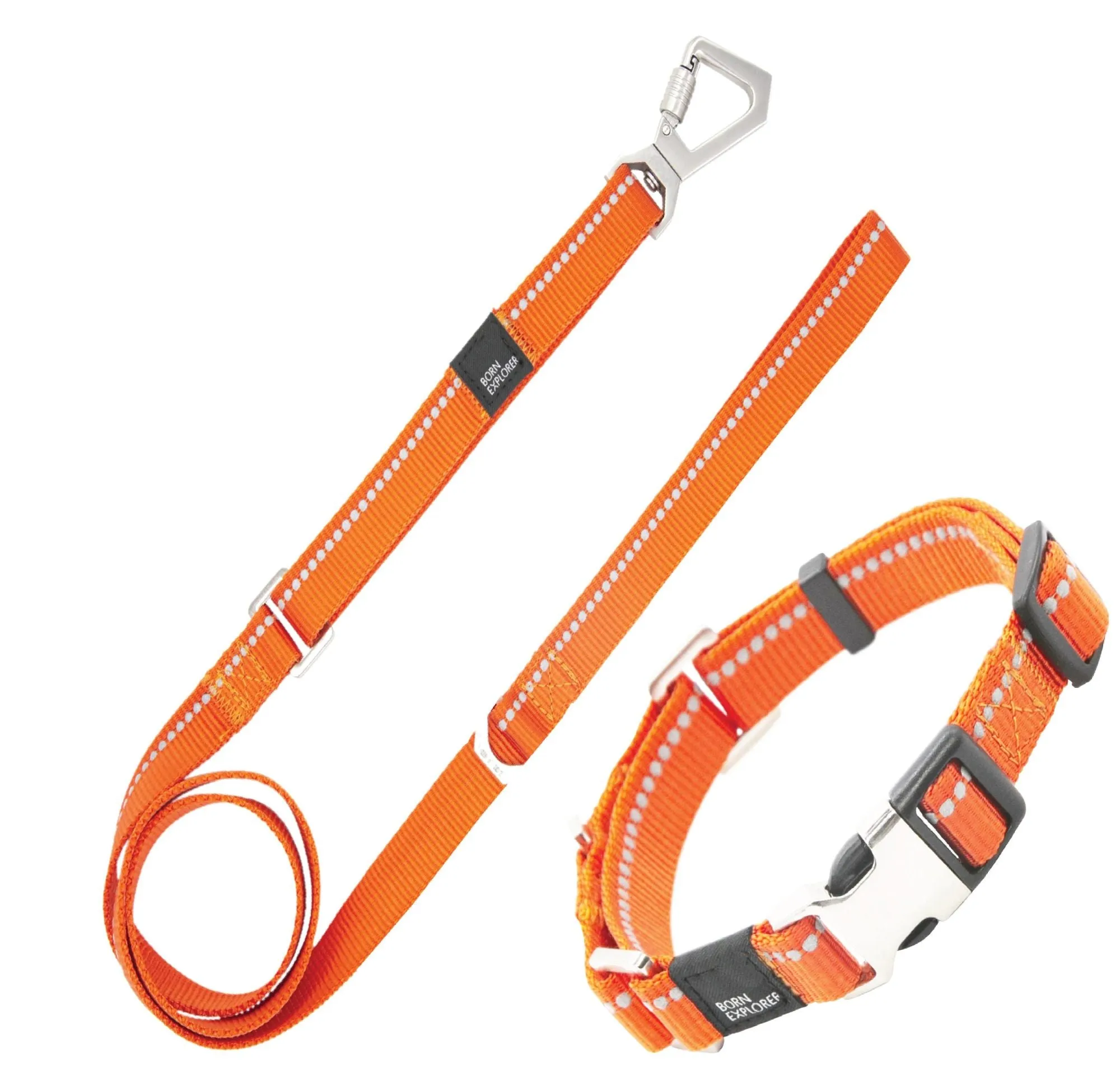 Pet Life - Reflective 2-in-1 Durable Martingale Training Leash and Collar for Dogs