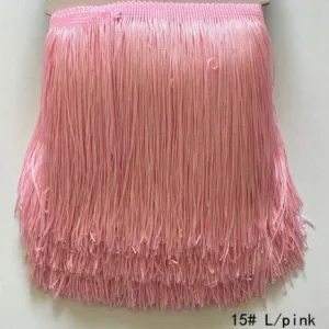 Polyester Fringing - Light Pink