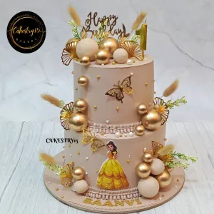 Princess Belle 3kg Cake