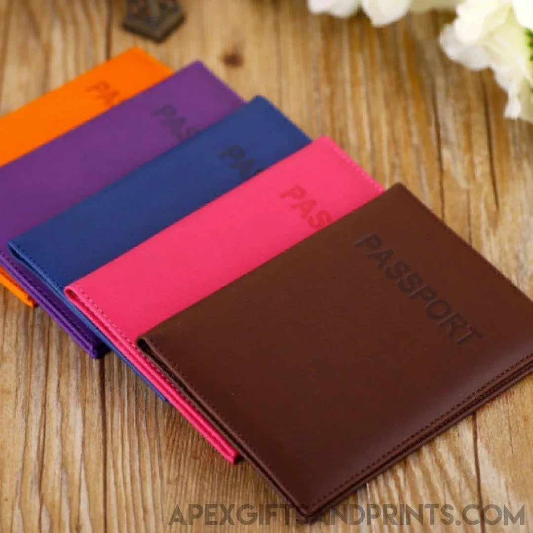 PU Passport Holder