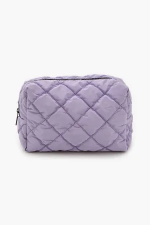 Quilted Makeup Bag