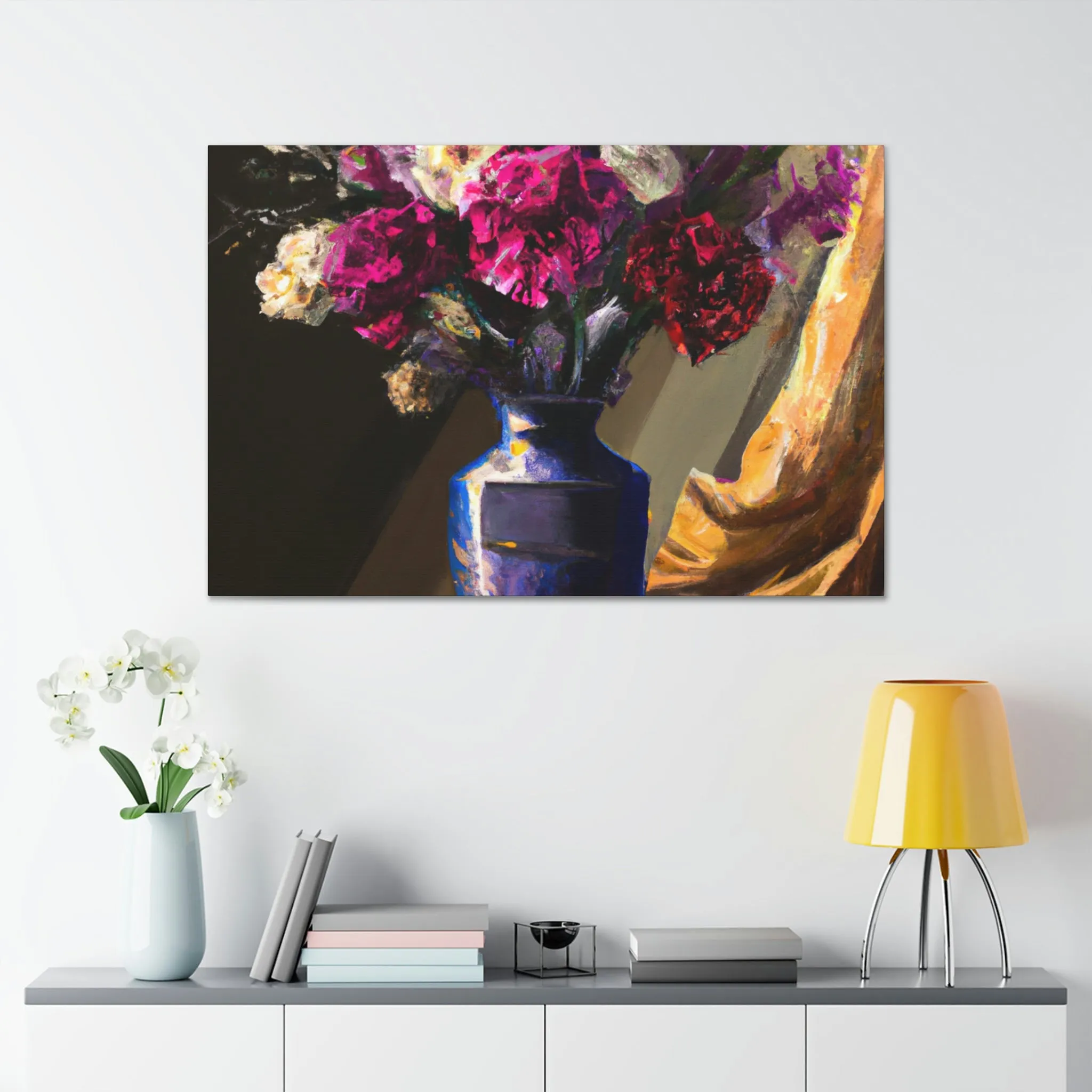 Radiant Blooming Splendor. - Canvas