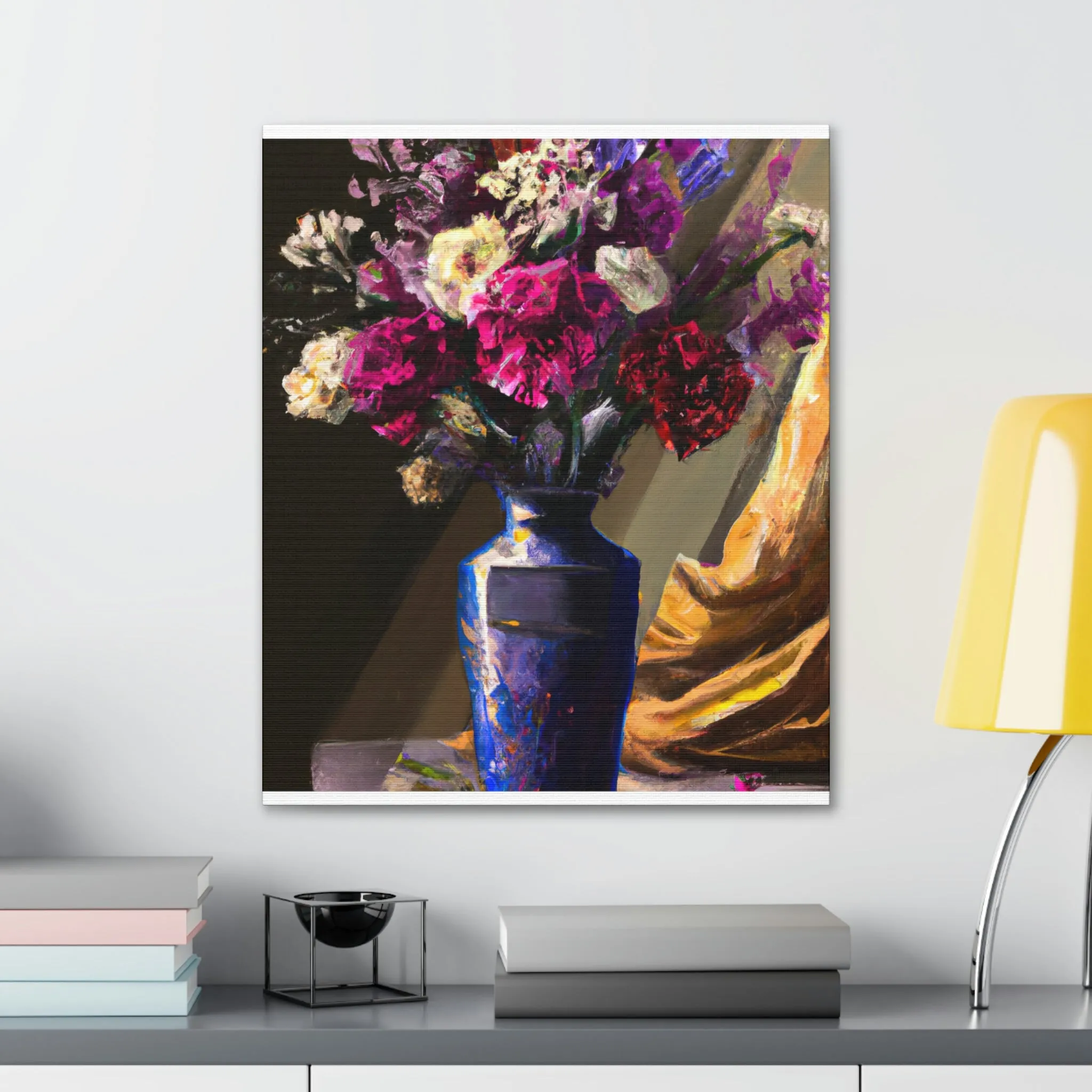 Radiant Blooming Splendor. - Canvas