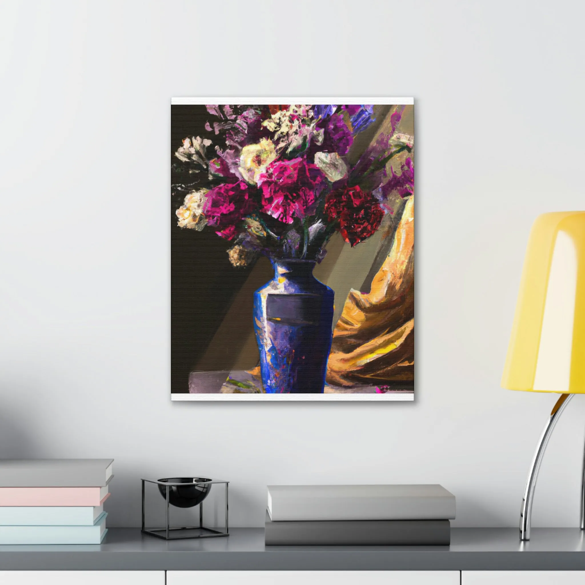 Radiant Blooming Splendor. - Canvas