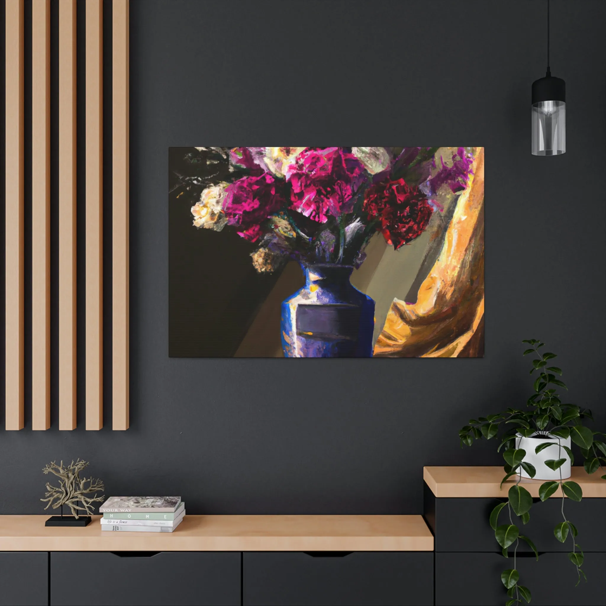 Radiant Blooming Splendor. - Canvas