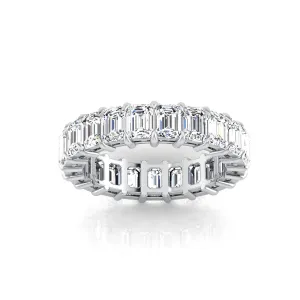 Radiant Cut Lab Grown Diamond Eternity Band - 4.41cttw