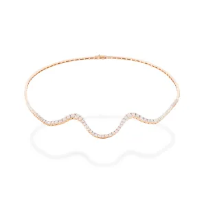 Radiant Half Diamond Choker